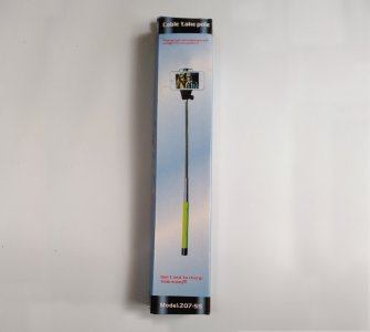 Cable-Take-Pole Selfie Stick - Green