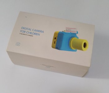 兒童數碼相機 - 黃粉色