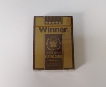 贏家塑料塗層撲克牌