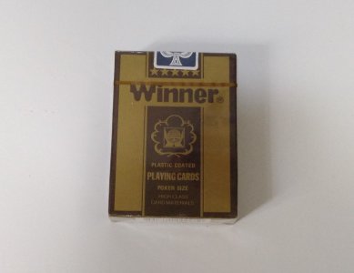 贏家塑料塗層撲克牌