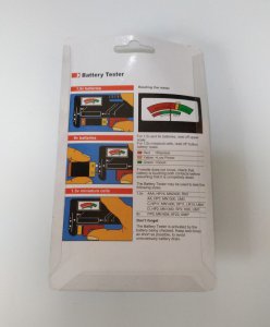 Battery Tester for 1.5V & 9V