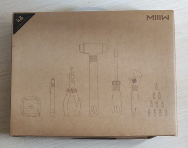 MIIIW 16Pcs DIY Tool Kit Toolbox