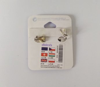 Claire's Flower Clip Ear Barretter