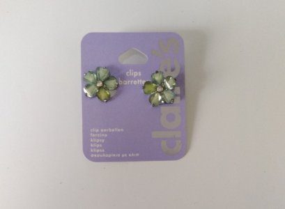 Claire's Flower Clip Ear Barretter