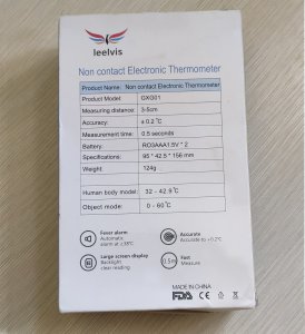 Leevis 非接觸式電子體溫計