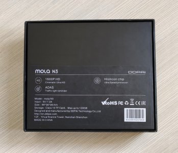 DDPai 盯盯拍迷你行車記錄儀 Mola N3